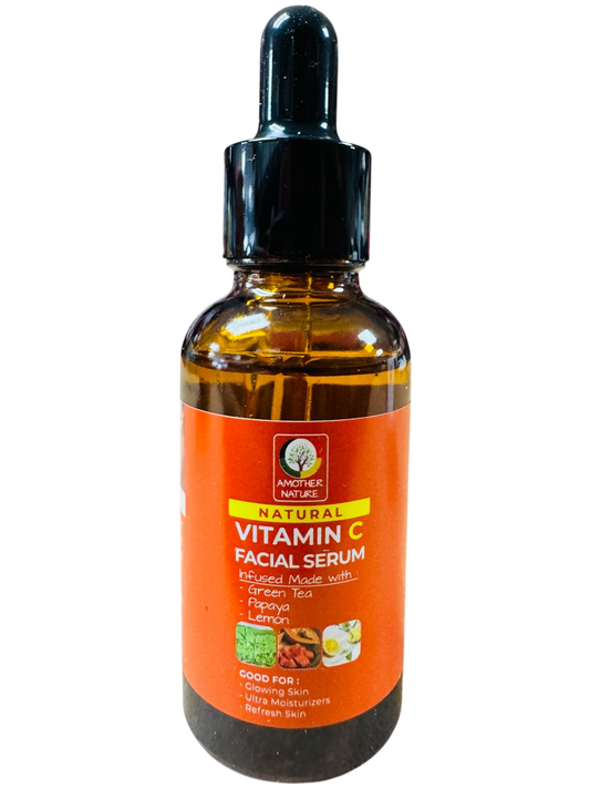 Vitamin C Facial Serum -Infuse with Green Tea, Lemon & Papaya -(6 Pieces) @ $4.75/each